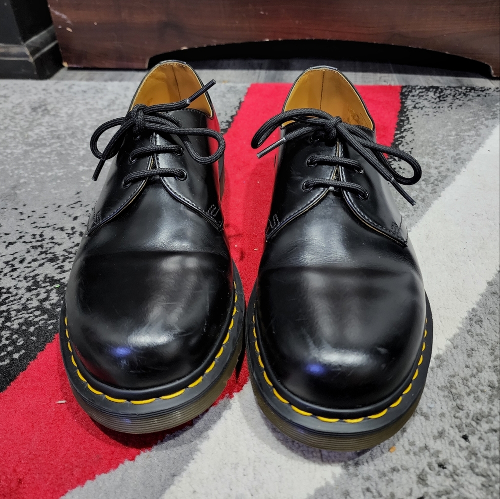 Dr. Martens 1461 Oxford 3 Eyelet Shoes Leather Black